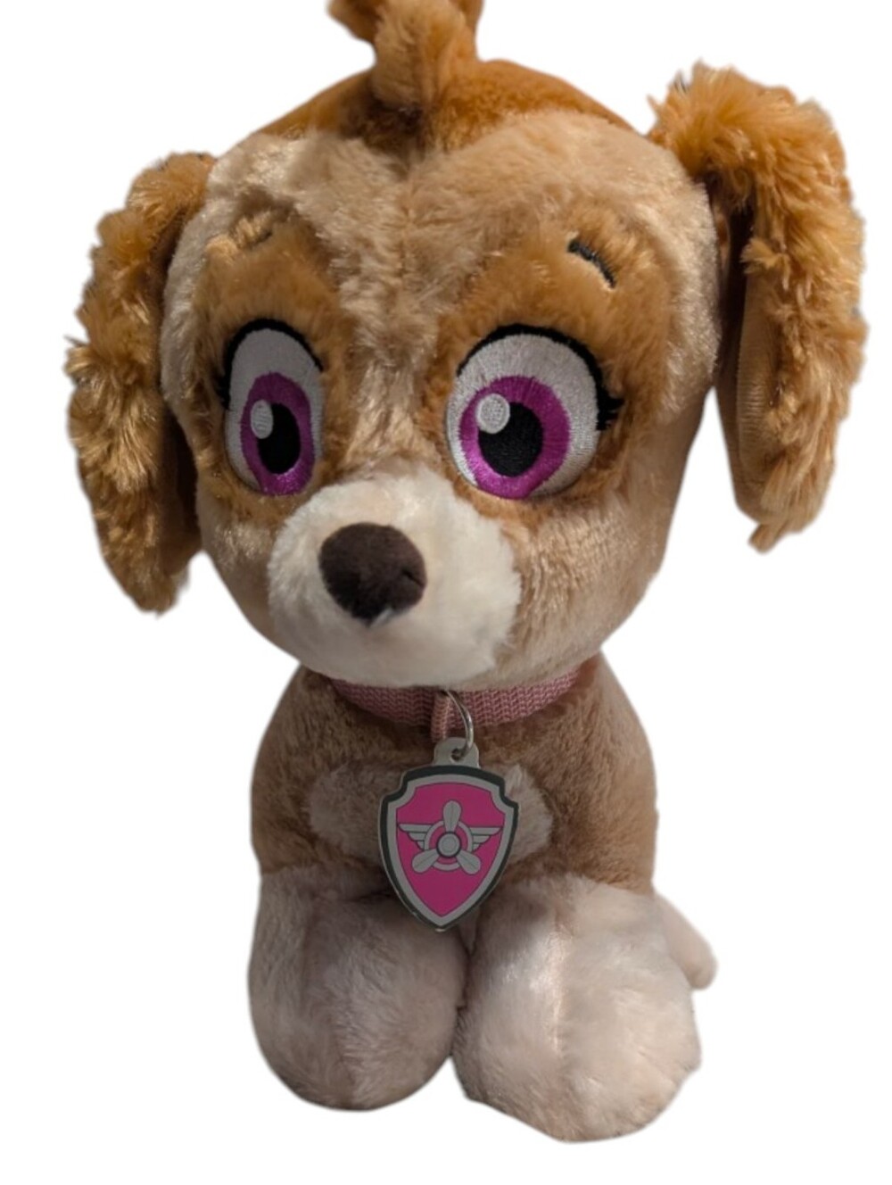 Paw Patrol Skye Build-A-Bear Stuffed Animal Pup Tag Nickelodeon Plush